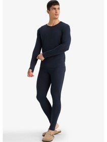 Resim Defacto Regular Fit Termal İçlik Alt G2560ax25wnnv135 Lacivert-nv135 