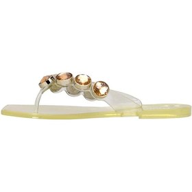 Resim Elit Kdrj001-1 Kadın Parmak Arası Terlik Sarı Sarı 