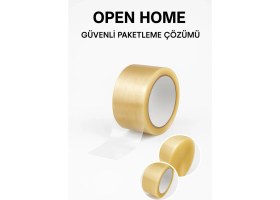 Resim Toyfest 2 Adet - 100 Metre Şeffaf Koli Bandı - Extra Strong 40 Micron Kalınlık, Güçlü Yapışkan 