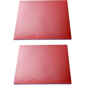 Resim Suntek 2 Adet Masa Tenisi Raketi Kauçuk Taşınabilir Kırmızı 