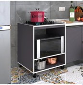 Resim Kenzlife ocak dolabı gülpembe gri 85*70*60 XLARGE hazır mutfak ankastre gömme ocak için 