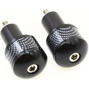 Resim Xuweiwei 7/8 Alüminyum Motosiklet Gidon Uç Kapakları Siyah Honda Yamaha Suzukı Kawasaki Için Dayanıklı Kolay Kurulum 