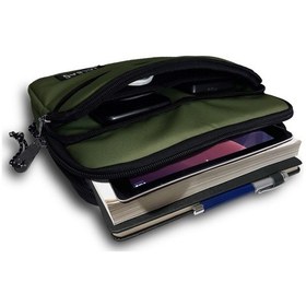 Resim Jacbag İki Bölmeli Fermuarlı Tablet Çantası 