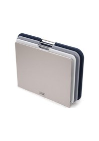 Resim Joseph Joseph Nest Büyük 3´Lü Kesme Tahtası Seti - Gri-Mavi 