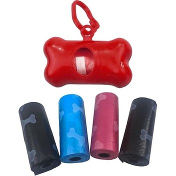 20 Rulo 300 Adet Köpek Evcil Hayvan Kaka Torbası Dışkı Poşeti