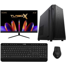 Resim TURBOX Tx4878 Intel Core I5 13400 32gb Ddr5 Ram 1tb Nvme 21.5 Inç Fhd Monitör Ofis Hazır Sistem 