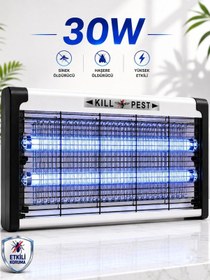 Resim Carbon Kf-6030 Sinek Öldürücü Lamba Uv Işıklı 30w Elektrikli Sivrisinek Tuzağı Işıklı Cihaz 