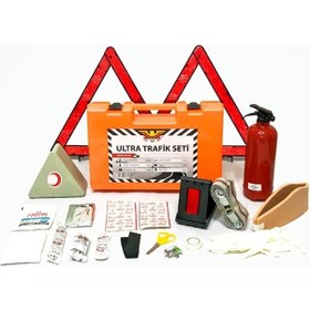 Resim Ts-050 Ultra Plastik Kare Trafik Seti tüvtürk Uyumlu 