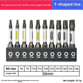 Resim Yuntech01 D2 Çelik Magnetli Darbaya Dayanıklı Torna Uçları Seti - T Tipi, Çapraz, H Tipi 10'lu Profesyonel Drilling Ve Kesim Aletleri 