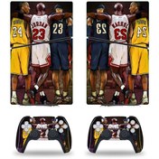 Resim Kt Grup Efsane Üçlü Playstation 5 Slim Dijital Versiyon Sticker Kaplama Seti 