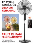 Resim Teba Uzaktan kumandalı Vantilatör Dokunmatik ekran 18 inch HEDİYELİ 