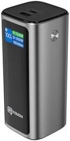 Resim Intouch 20.000mAh Ultra Hızlı Şarj 130W TFT Ekranlı Laptop ve Tablet Şarj Edebilen Powerbank Premium Serisi 