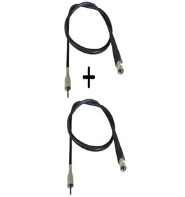 Resim Asya 125-t 21 Uyumlu Km Teli 2 Adet 0-Siyah 