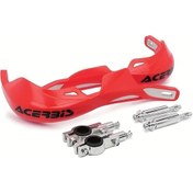 Resim Hightower Kırmızı Dirt Bike El Koruyucu: Aerodinamik, Çarpışma Dirençli, 22mm/28mm Bar Uyumlu, Kolay Kurulum 