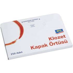 Resim Aro Klozet Kapak Örtüsü 250 Adet 