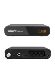Resim MAGBOX FEDERAL MİNİ HD + SCART TKGSLİ UYDU ALICISI (81) 