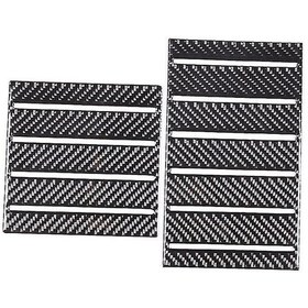 Resim 2022-2023 Araçlar İçin Karbon Fiber Merkezi Kumanda Kol Dayama Kutusu Oluk Pedi Dekoratif Çıkartması - Kaiyi 