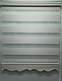 Resim BBB Pliseli Stor Zebra Perde Sert Plastik Kasalı 150x200 Koyu Krem 