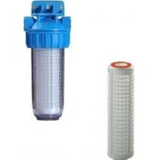 Resim Daire Girişi Su Arıtma Cihazı Yıkanabilir Filtreli Su Arıtma Cihazı 