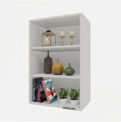 Resim Kenzlife mutfak dolabı ıtır 090.060.30 byz 2 raflı kapaksız ofis 