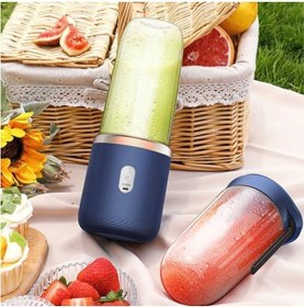 Resim Zigver 6 Bıçakları Taşınabilir Sıkacağı Küçük Elektrikli Meyve Otomatik Smoothie Blenderı Mutfak Robotu 