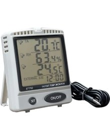 Resim Az 87792 Alarmlı Iç ve Dış Sıcaklık Göstergesi | Iç Nem Ölçerli 