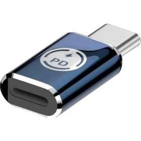 Resim Güzel Hediyem 35W Type C To Lightning 15 Max Pro Plus Yuva Çevirici Hızlı Şarj Aktarımı Otg Dönüştürücü Koyu Mavi Otgtm (Otgtm-D) 