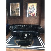 Resim 3A Mobilya Hakiki Deri Lanchester Chesterfield 