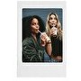 Resim Fujifilm Instax Mini Film Uyumlu Katlanabilir Beyaz Fotoğraf Çerçevesi 
