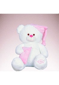 Resim Uyku Arkadaşım Ayıcık 65 Cm Pembe Beyaz 