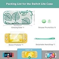 Resim AARONMEI Switch Lite Taşıma Çantası, sert çantalar ve saklama çantası aksesuarları arasında ekran koruyucular, başparmak kılıfları ve bilek kayışları bulunur. 