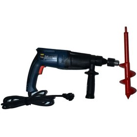 Resim Matkap Uç Toprak Burgu Bodur Kısa Ağaç Dikme Makinesi 32x10 Cm Kırmızı 