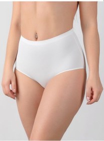Resim Polfa Model Külot Dikişsiz Iz Yapmayan Lazer Kesim Külot Spor Korse Dikişsiz Slip Külot Beyaz Renk Beyaz 