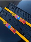 Resim Pacman Plakalık 2'li Oto Araba Aksesuar 2 Adet Plakalık Universal 