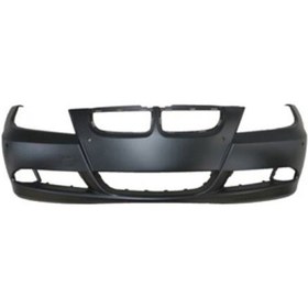 Resim Bmw 3 Serı- E90- 05/09 Ön Tampon Siyah (Sis/Sensör Delikli Far Yıkama Deliksiz Tyg) 51117170051 