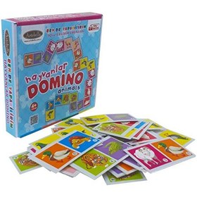 Resim Artebella Hayvanlar Domino Kutu Oyunu AZOYN013 