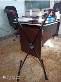 Resim Tekli Katlanır Yükseklik Ayarlı Org Sehpası 