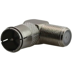 Resim F Konnektör L Tipi Quick Hızlı F 20 Adet 