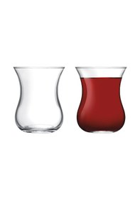 Resim Madame Coco Candide 6'Lı Çay Bardağı 150 ML Şeffaf 