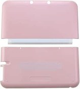 Resim 3DS XL / 3DS LL Oyun Konsolu (Pembe) için Ön Arka Ön Panel Plakaları Üst ve Alt Pil Muhafazası Kabuk Kılıf Kapağı 