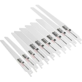 Resim Tilki Kuyruğu Bıçakları 10LU Black Tools Ahşap ve Metal Testere Bıçakları 