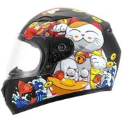 Resim Sway 815 Cat Çocuk Kapalı Kaskı Çok Renkli 