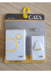 Resim Cata Ct-101 Kablosuz Kapı Zili Sarı 