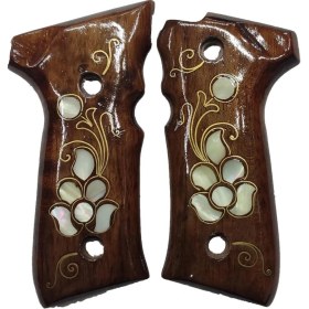 Resim Beretta F92 ve Yavuz 16 Sedef Kakma Kabze Model 13 