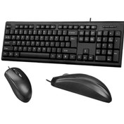 Resim Concord C-74 Standart Kablolu Q Klavye Kablolu Mouse Türkçe 