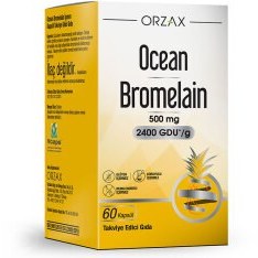 Resim Orzax Ocean Bromelain 60 Kapsül 