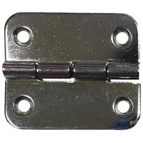 Resim Havşalı Menteşe - Büyük, 25x30mm, Nikel, 1 Adet Çok Renkli 