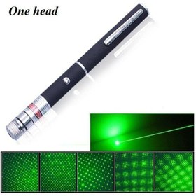 Resim ROZIA Green Yeşil Kalem Tipi Lazer Pointer 100mw Tek Başlıklı Adm331 