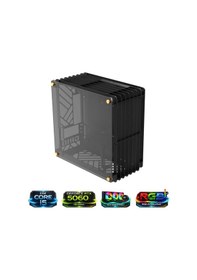 Resim Hyper Rocket Grıd i5-14400F 16 GB 1 TB SSD RTX5060 Dos Masaüstü Oyuncu Bilgisayarı 