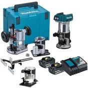 Resim Makita Drt50Rtjx9 Akülü Freze 18V 5Ah 